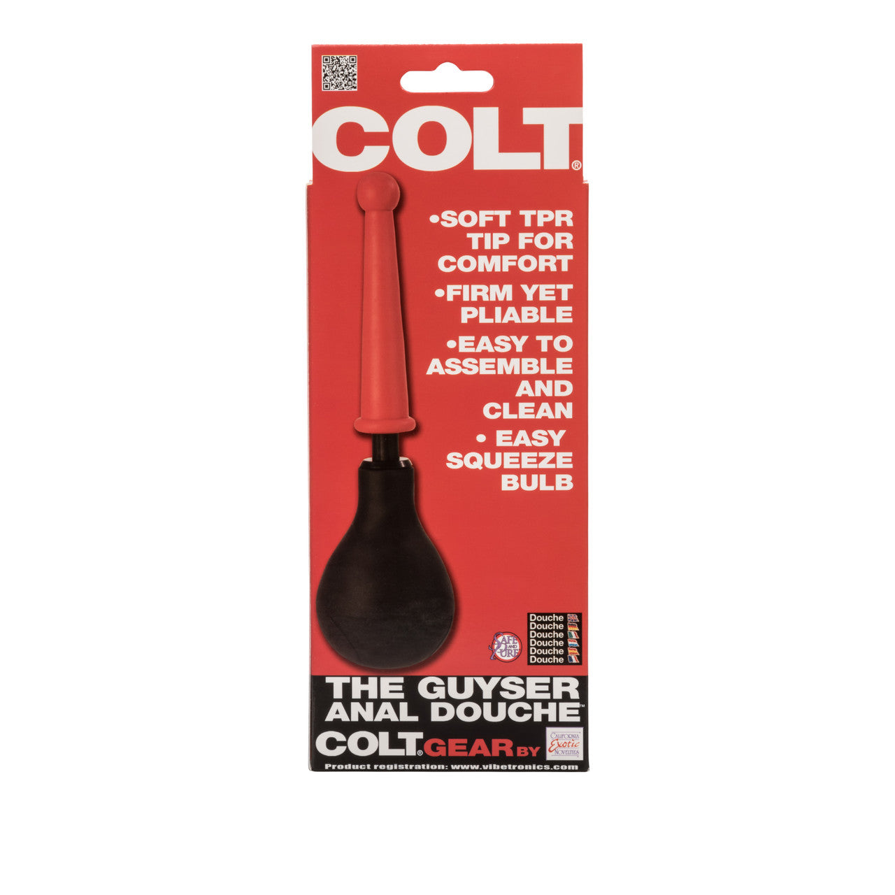 Colt The Guyser High Quality Reusable Anal Douche Enemas and Douches