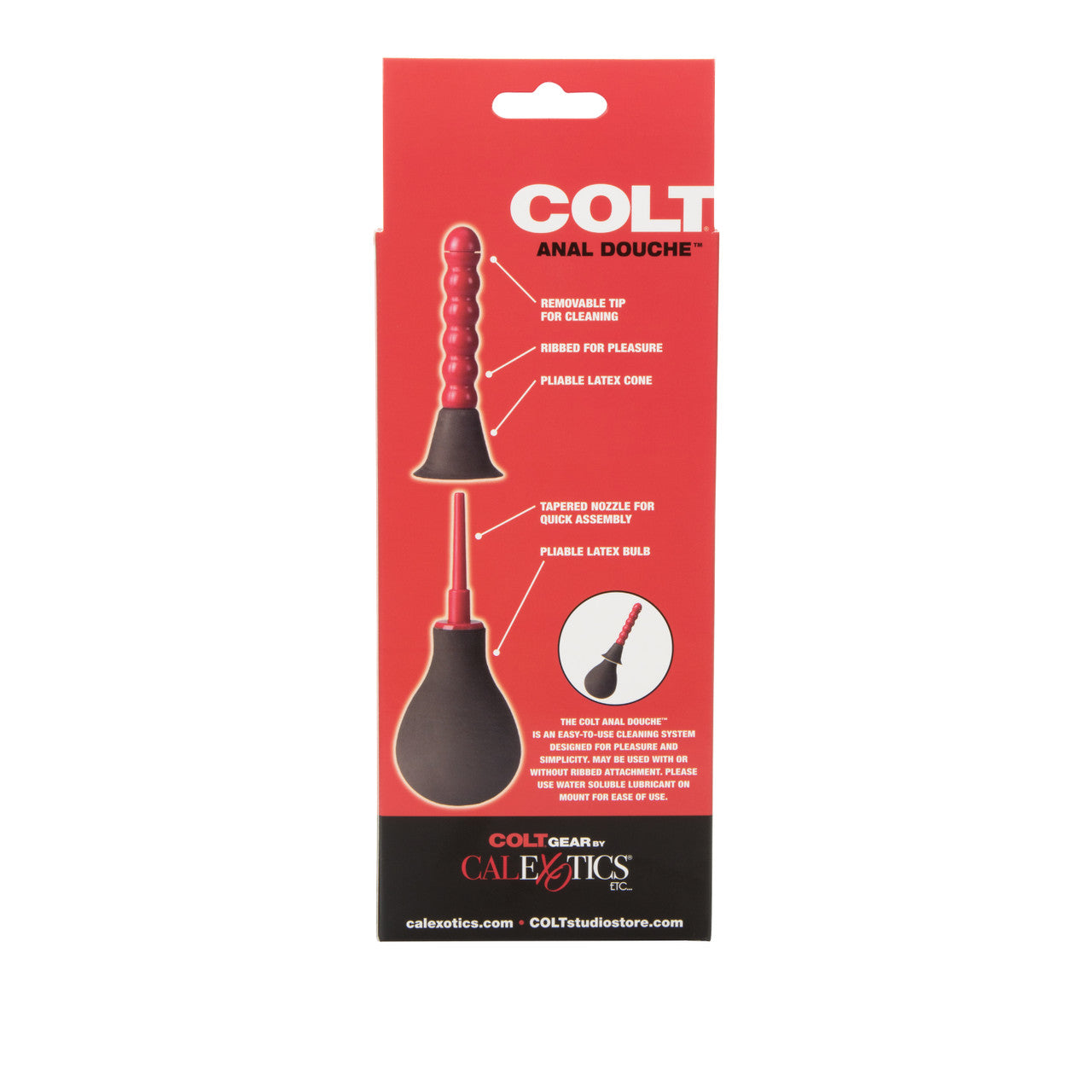 Colt Anal Douche Easy to Use Cleaning System Enemas and Douches