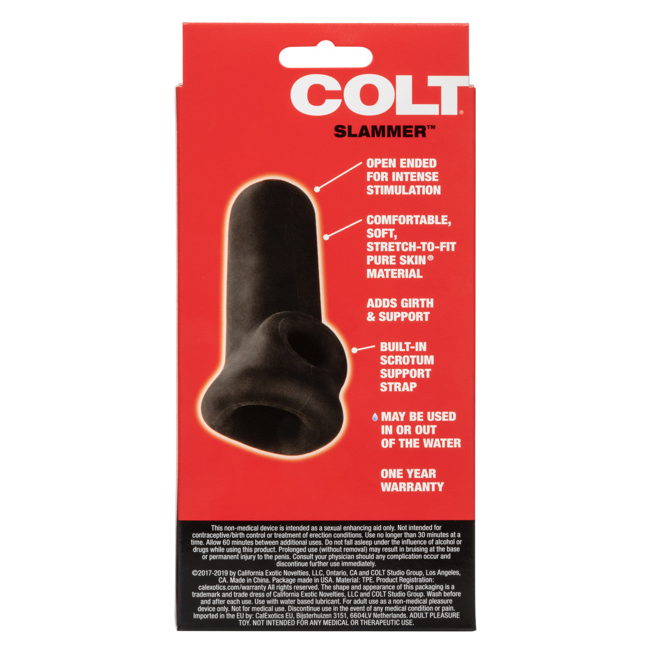 Colt Slammer Male Penis Extender Sleeve Pumps, Extenders and Sleeves