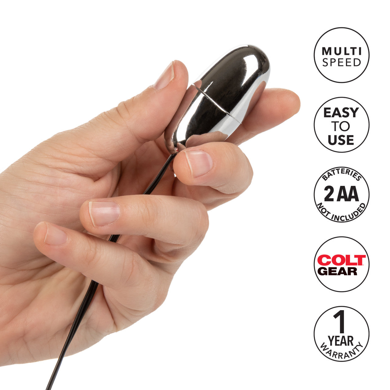 COLT Multi-Speed Power Pak Bullet Vibrator Remote Control Vibrators
