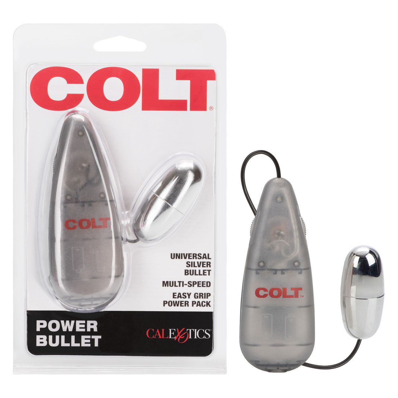 COLT Multi-Speed Power Pak Bullet Vibrator Remote Control Vibrators