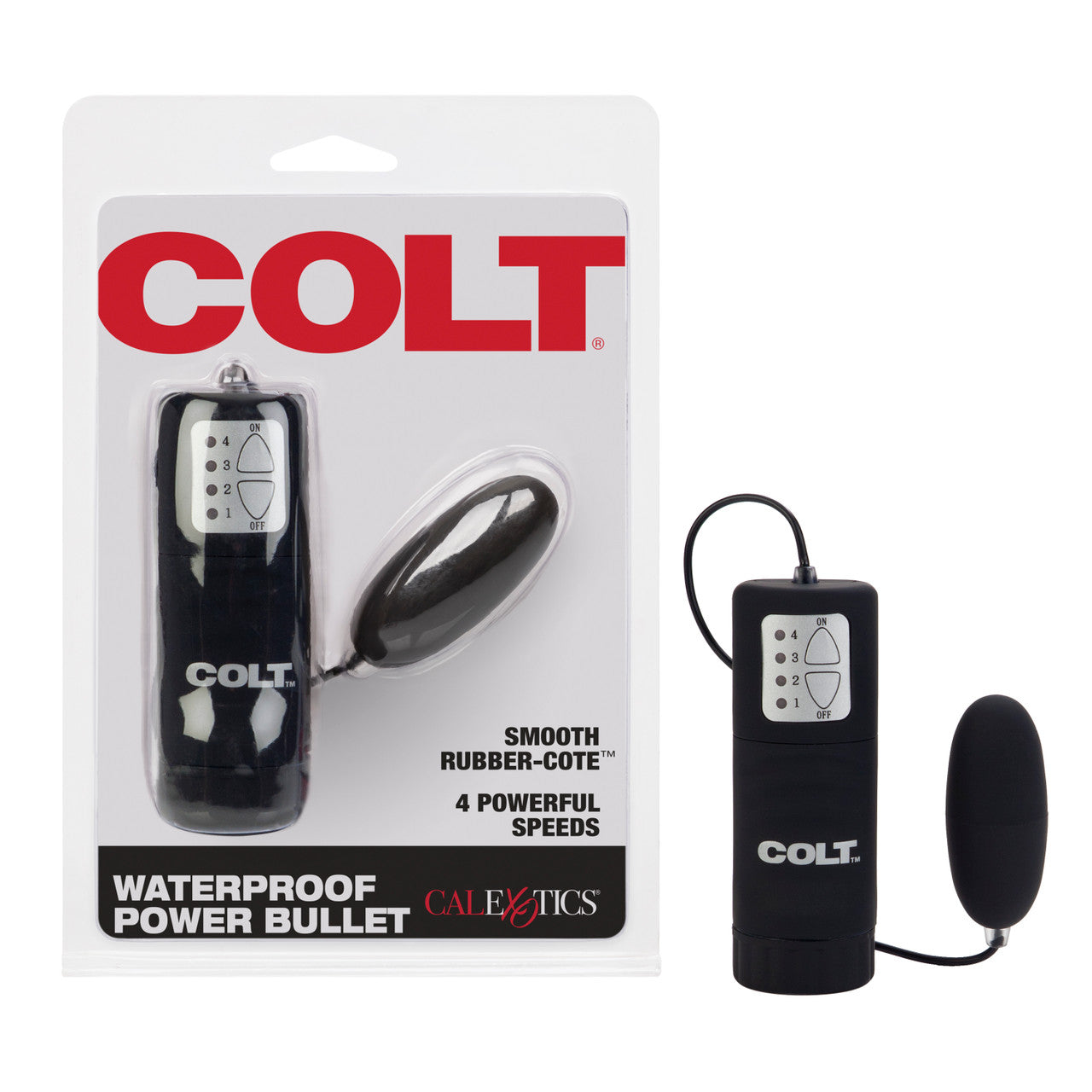 Colt Waterproof Remote Control Power Bullet Vibrator Remote Control Vibrators