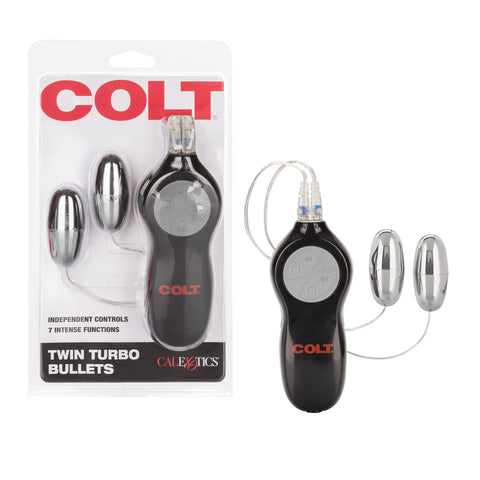 Colt 7 Function Twin Turbo Bullet Vibrator - Bullet Vibrators