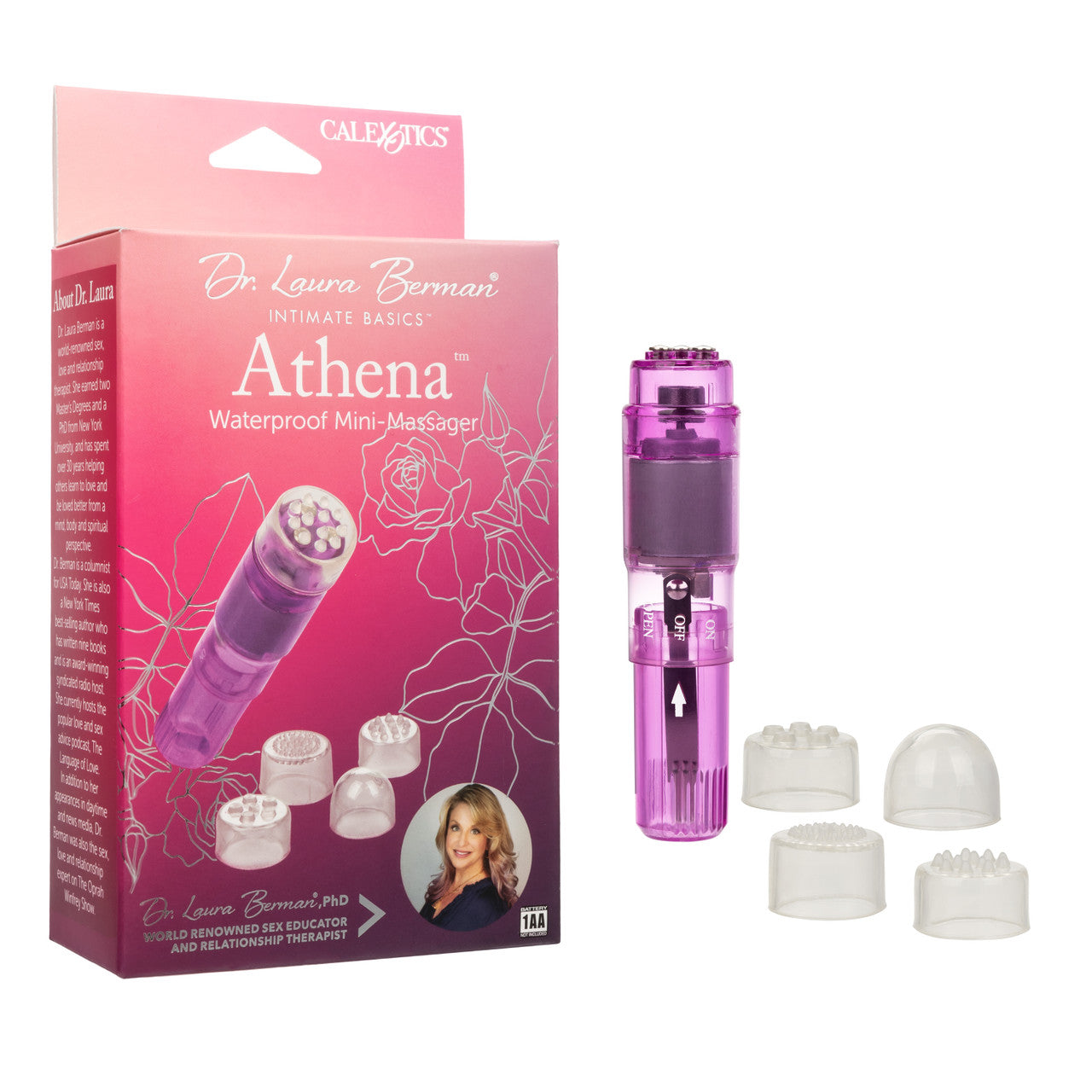 Dr. Laura Berman Athena Waterproof Mini Massager Personal Massagers