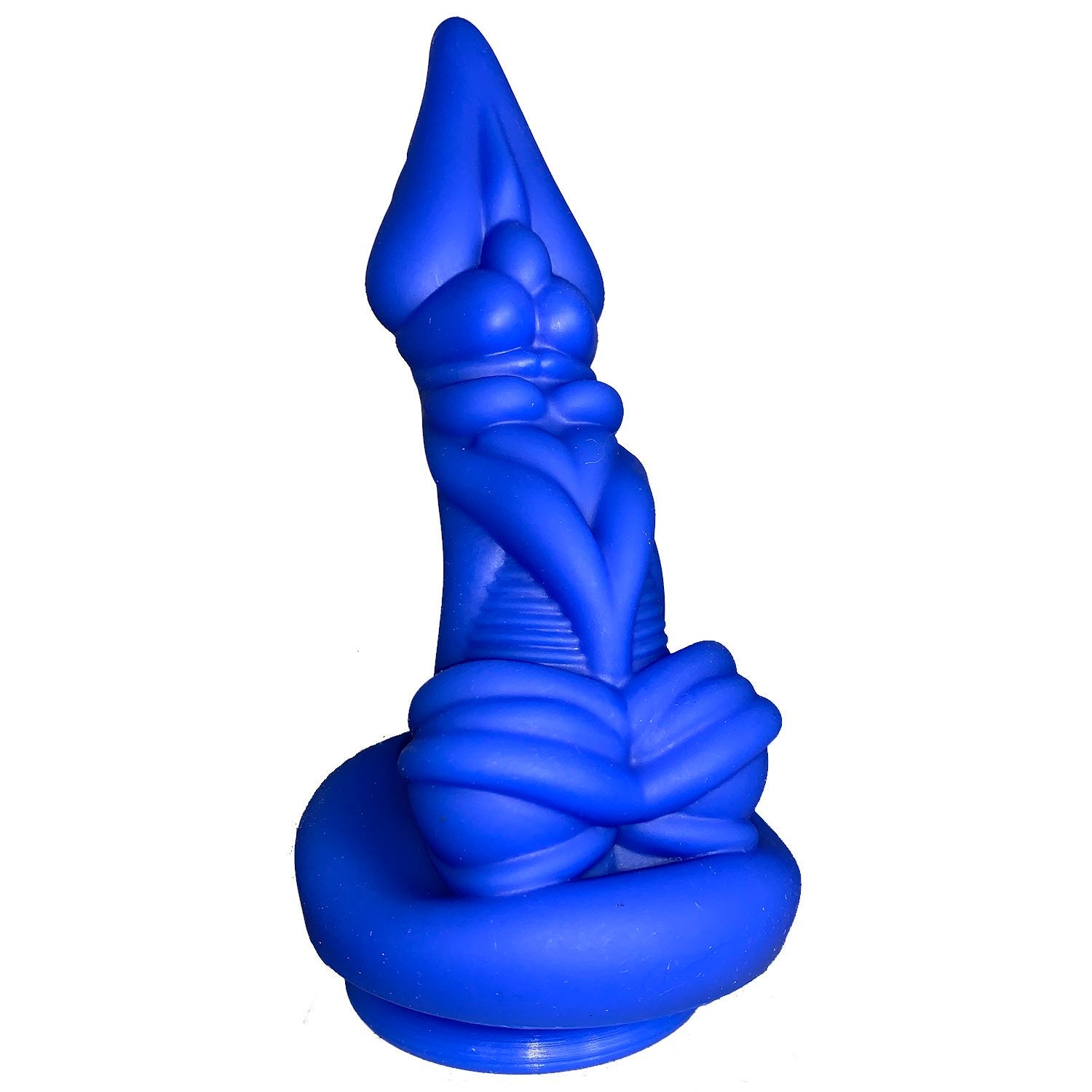 Bed Candy 7.5 Inch Fantasy Serpent Dildo Blue Realistic Dildos
