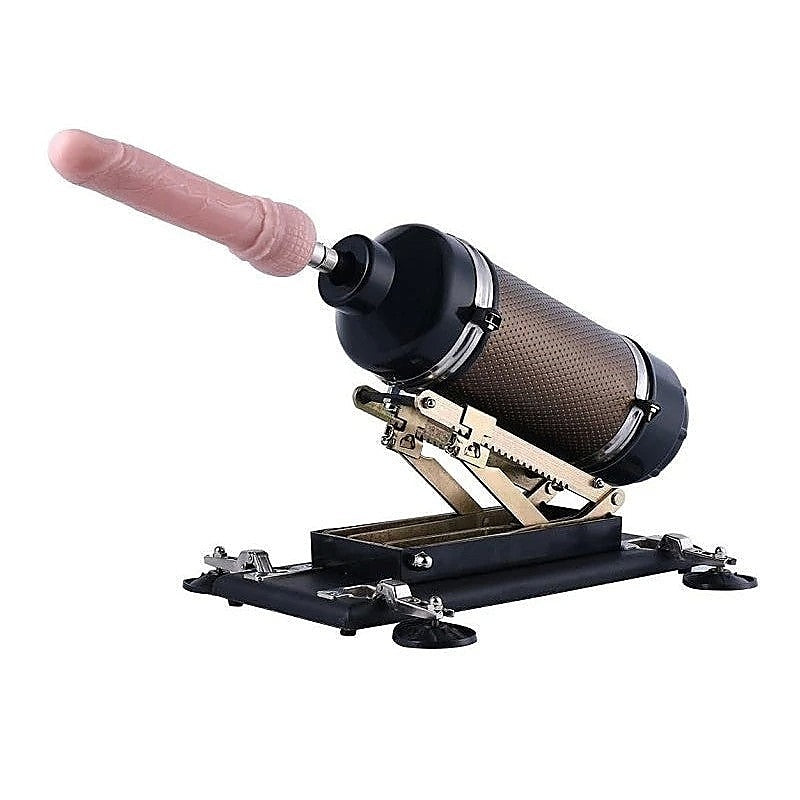 Golden Machine Gun Sex Machine by BDStyle - Sex Machines