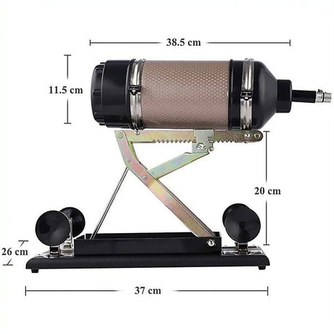 Golden Machine Gun Sex Machine by BDStyle - Sex Machines