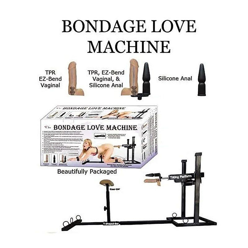MyWorld Bondage Love Machine by XR Brands - Sex Machines