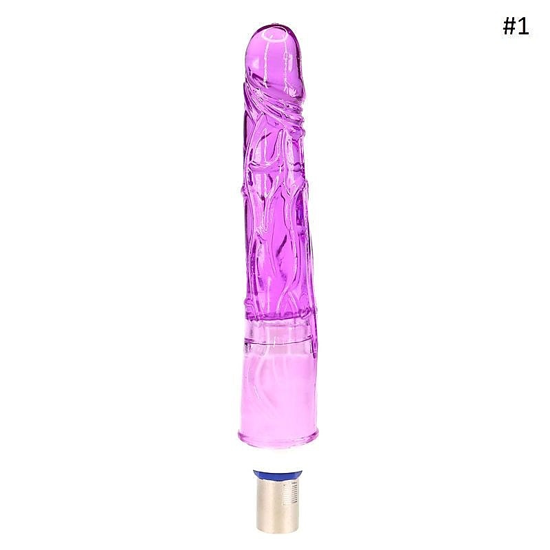 Sex Machine 3 Pin Non Realistic Attachments by BDStyle - Non-Realistic Dildos