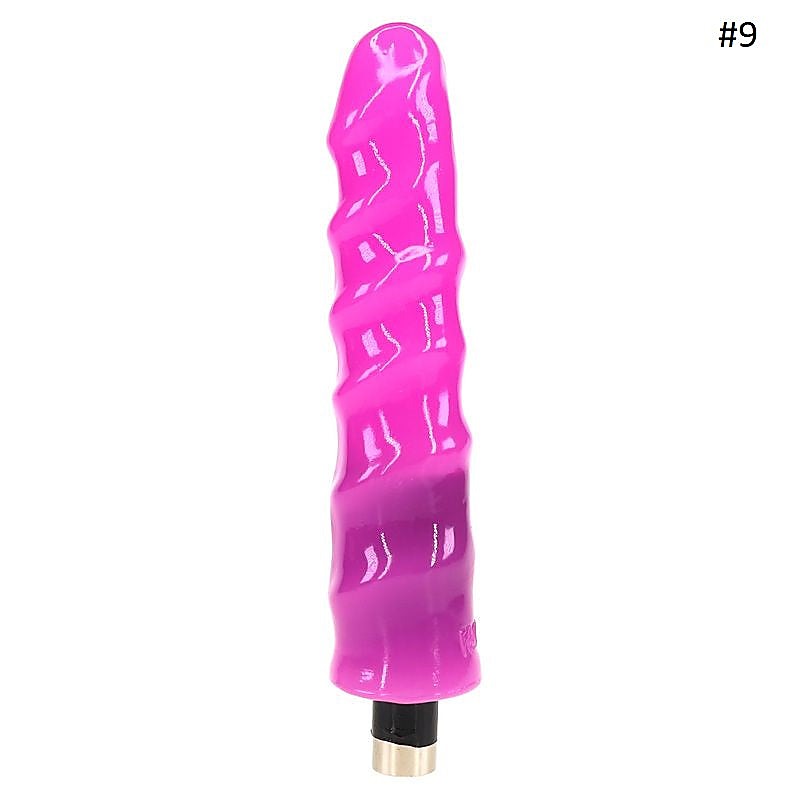 Sex Machine 3 Pin Non Realistic Attachments by BDStyle - Non-Realistic Dildos