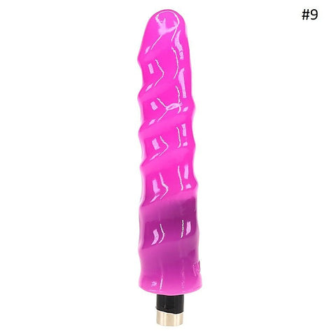 Sex Machine 3 Pin Non Realistic Attachments by BDStyle - Non-Realistic Dildos