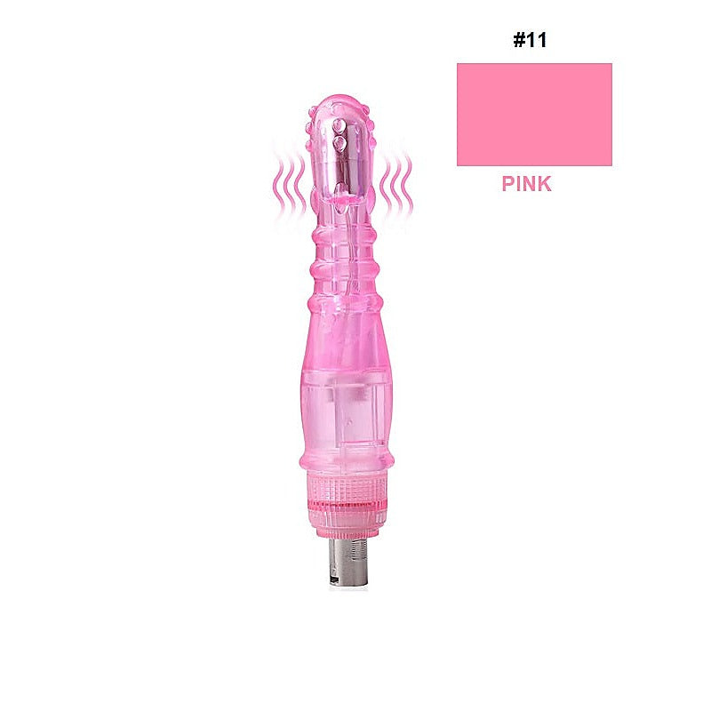 Sex Machine 3 Pin Non Realistic Attachments by BDStyle - Non-Realistic Dildos