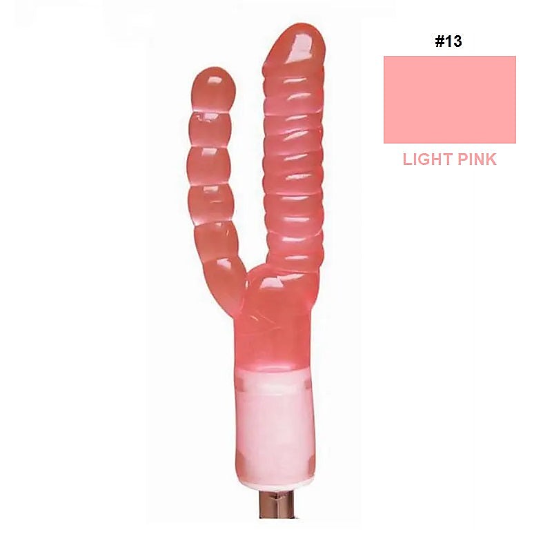 Sex Machine 3 Pin Non Realistic Attachments by BDStyle - Non-Realistic Dildos