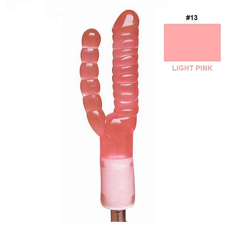 Sex Machine 3 Pin Non Realistic Attachments by BDStyle - Non-Realistic Dildos