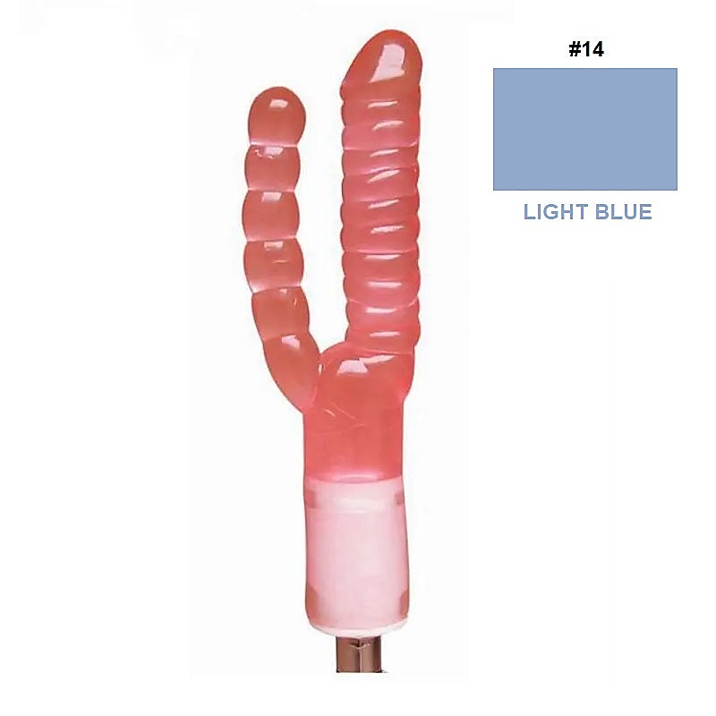Sex Machine 3 Pin Non Realistic Attachments by BDStyle - Non-Realistic Dildos