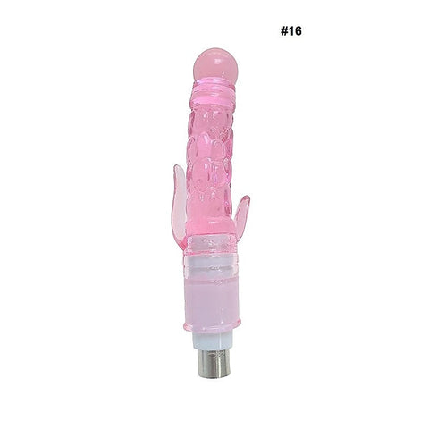 Sex Machine 3 Pin Non Realistic Attachments by BDStyle - Non-Realistic Dildos