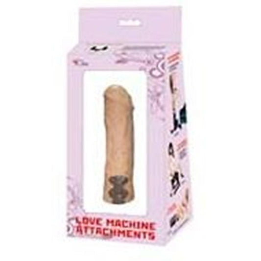 Love Machine Attachment Friction Lock Dong Flesh - Sex Machines