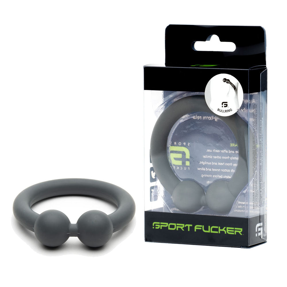 Sport Fucker Bullring Stretchy Cock Ring Grey Stretchy Cock Rings