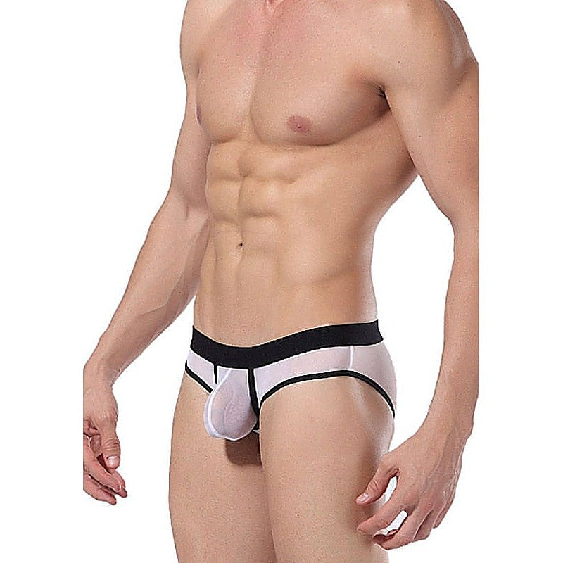 Premium Goodfellas Short White by Shots Toys - Mens Briefs And Boxers