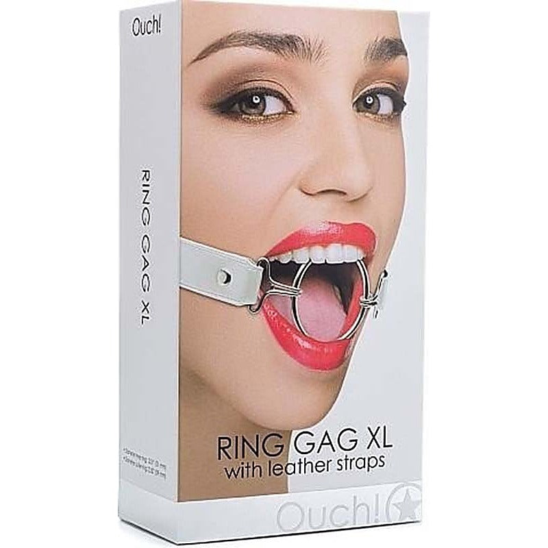 Professional Ouch Ring Gag XL by Shots Toys - Bondage Gags and Bits