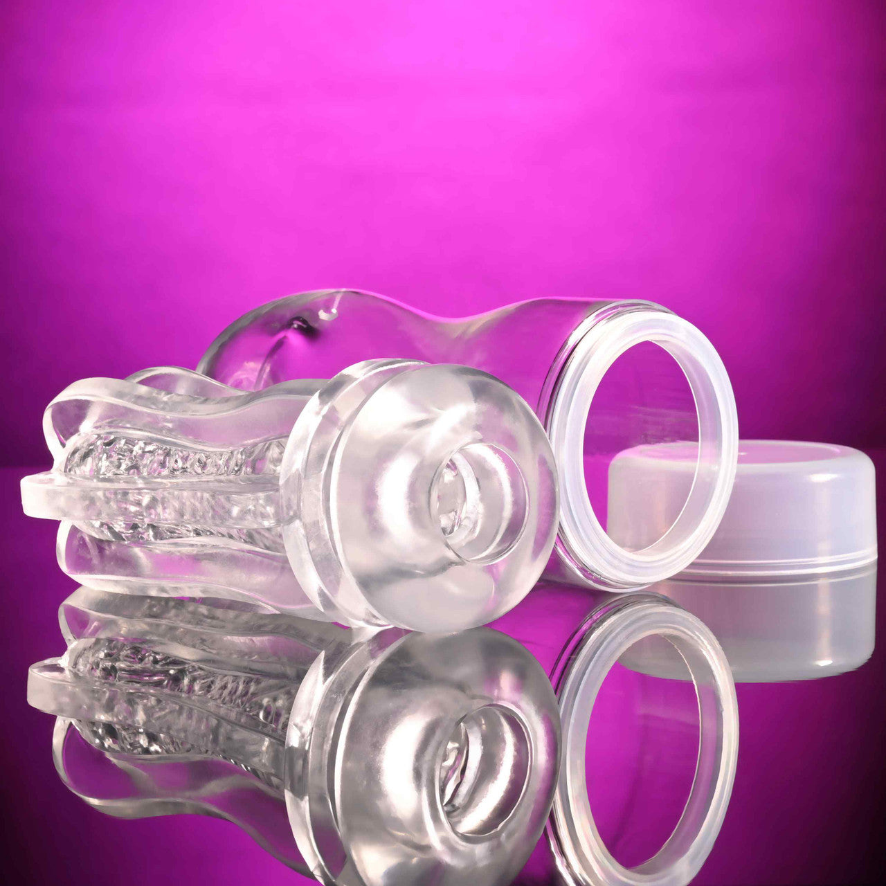 Selopa STROKE OF LUCK Male Pleasure Stroker Clear Masturbators and Strokers