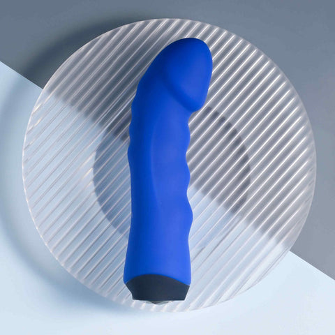 Selopa BLUE BANGER USB Rechargeable Vibrator Blue - Vibrating Dildos