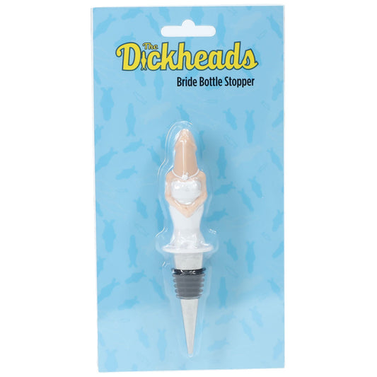 Shots Toys S LINE The Dickheads Bride Novelty Wine Bottle Stopper - Party Gifts and Novelties