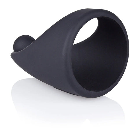 Screaming O SwingO Sling Stretchy Silicone Cock Ring Black - Stretchy Cock Rings