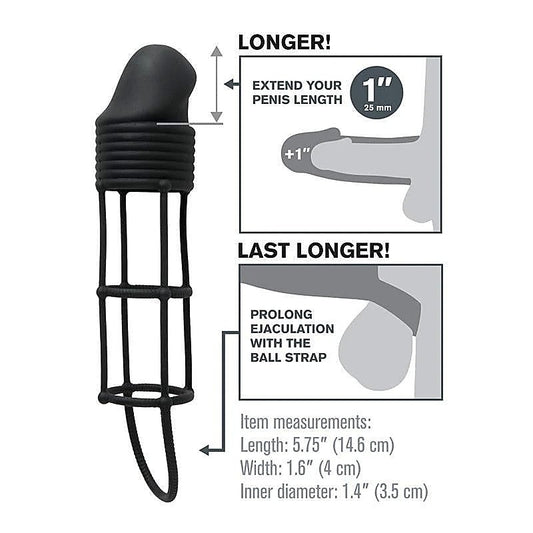 Fantasy X-Tensions Silicone Performance Penis Extension - Pumps, Extenders and Sleeves