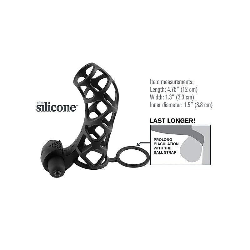 Fantasy X-Tensions Extreme Silicone Power Cock Cage - Pumps, Extenders and Sleeves
