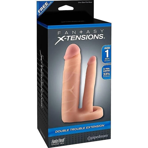 Fantasy X-Tensions Double Trouble Penis Extension