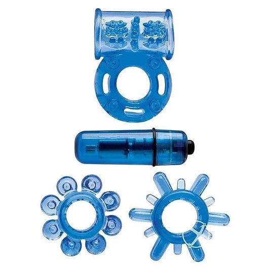 Climax Kit Blue Erection Enhancer Sex Toy - Pumps, Extenders and Sleeves