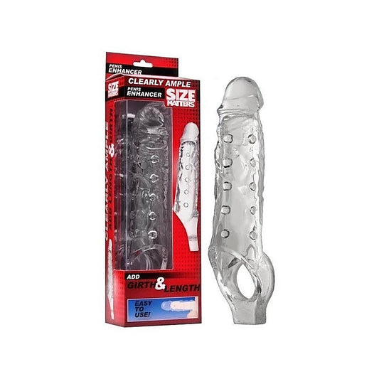 Size Matters Clearly Ample Penis Enhancer - Pumps, Extenders and Sleeves