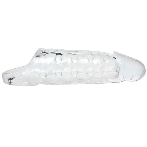Tom of Finland Clear Realistic Cock Enhancer Sheath - Pumps, Extenders and Sleeves