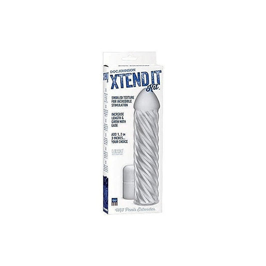 Doc Johnson Xtend It Swirl Penis Extension Kit - Pumps, Extenders and Sleeves