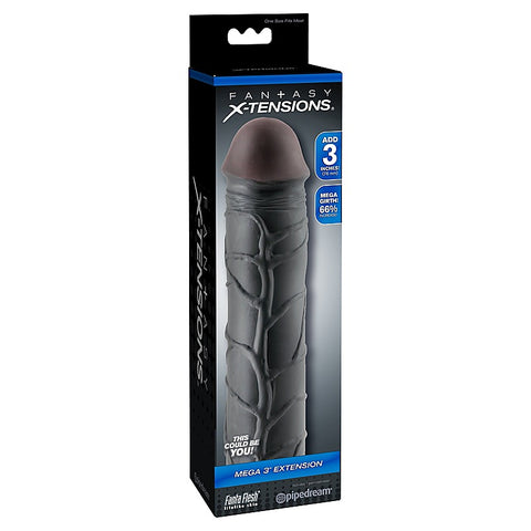 Fantasy X-Tensions Mega 3 Inch Penis Extension - Penis Sleeves and Extenders