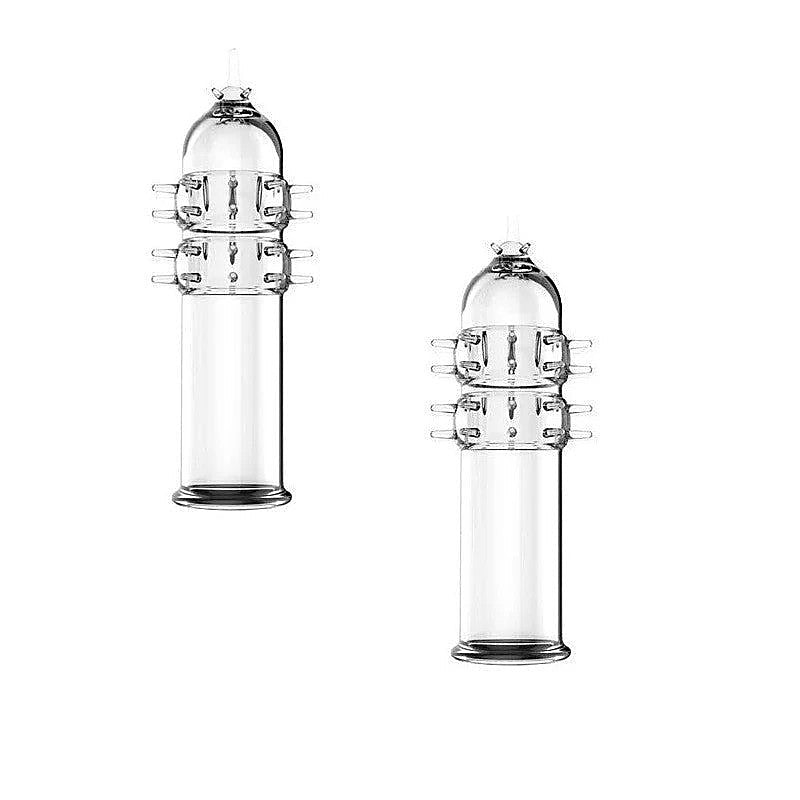 Leopard Nunchaku Series Penis Sleeve by BDStyle - Pumps, Extenders and Sleeves
