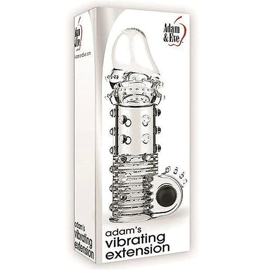Adam's Pleasure-Enhancing Vibrating Penis Extender - Pumps, Extenders and Sleeves
