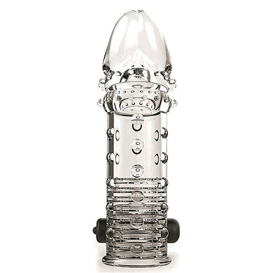 Adam's Pleasure-Enhancing Vibrating Penis Extender - Pumps, Extenders and Sleeves
