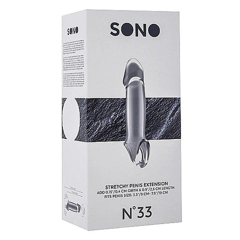 Sono No.33 Stretchy Penis Extension by Shots Toys - Pumps, Extenders and Sleeves