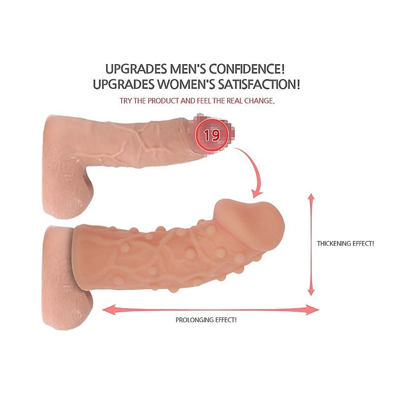 Extreme Penis Extensions Sleeve 10 by Kokos - Penis Sleeves and Extenders