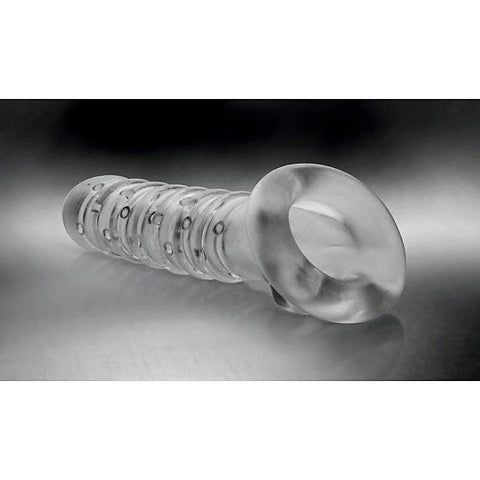 Textured Stretchy Mens Pleasure Cock Sheath