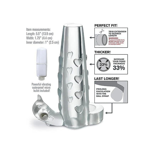 Fantasy X-Tensions Deluxe Vibrating Penis Enhancer - Pumps, Extenders and Sleeves