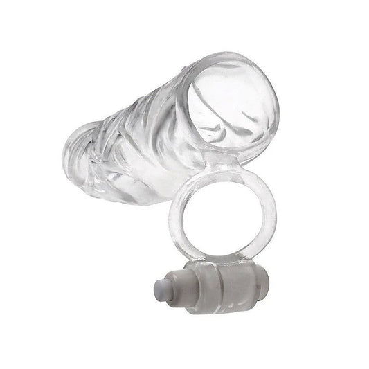 Fantasy X-Tensions Vibrating Super Penis Sleeve - Pumps, Extenders and Sleeves