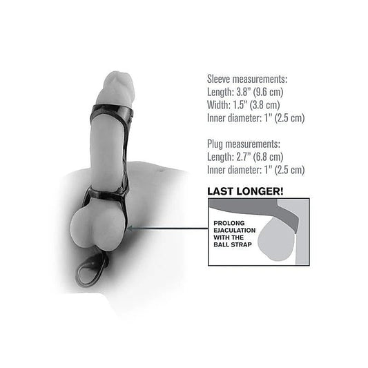 Fantasy X-Tensions Extreme Enhancer With Anal Plug - Pumps, Extenders and Sleeves