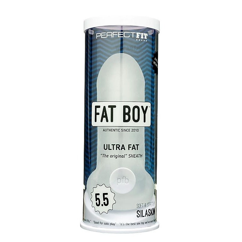 Perfect Fit Fat Boy Original Ultra Fat Clear - Penis Sleeves and Extenders