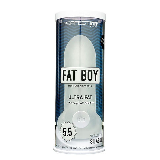 Perfect Fit Fat Boy Original Ultra Fat Clear - Penis Sleeves and Extenders