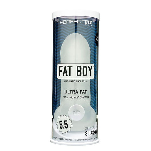 Perfect Fit Fat Boy Original Ultra Fat Clear - Penis Sleeves and Extenders