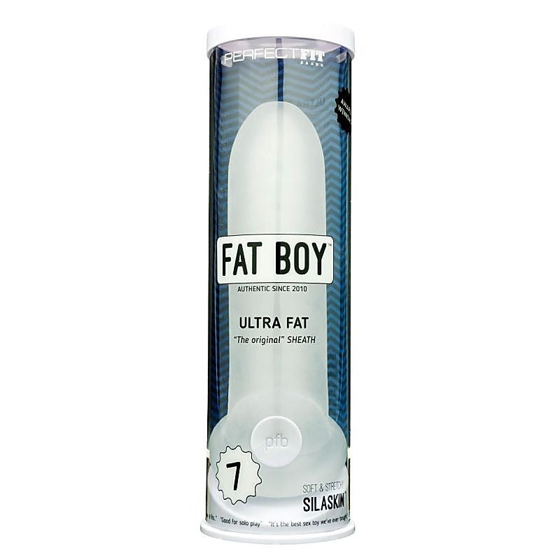 Perfect Fit Fat Boy Original Ultra Fat Clear - Penis Sleeves and Extenders