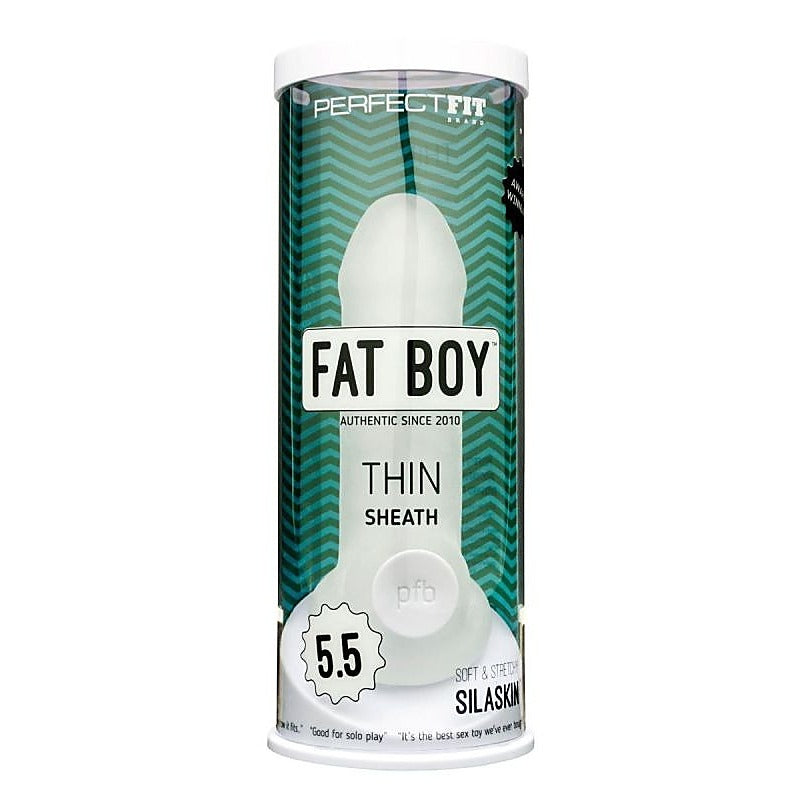 Perfect Fit Fat Boy Thin Clear - Penis Sleeves and Extenders